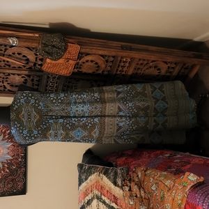 Bohemian long  vest